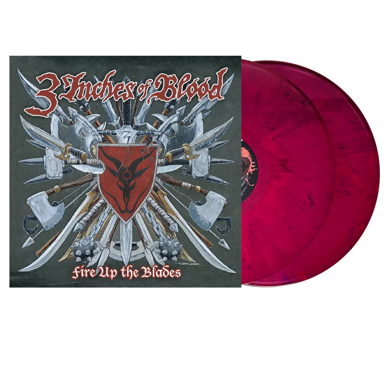 3 Inches Of Blood - Fire Up The Blades (Record)