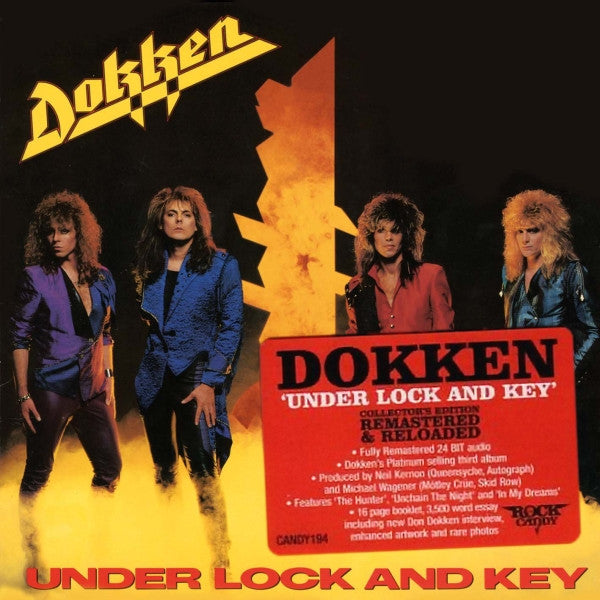 Dokken - Under Lock And Key (Rock Candy Remaster)(CD)