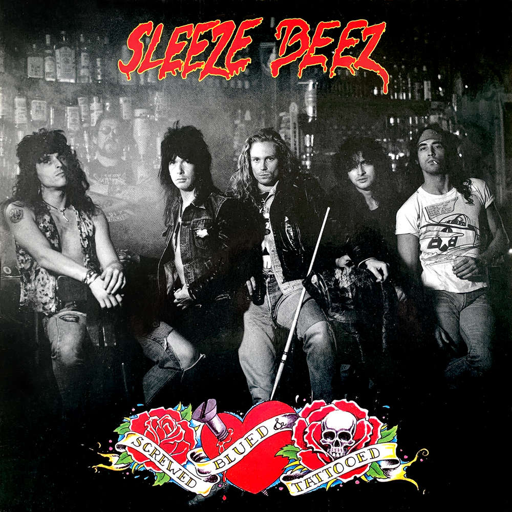 Sleeze Beez - Screwed, Blued & Tattooed (Remastered)(CD)