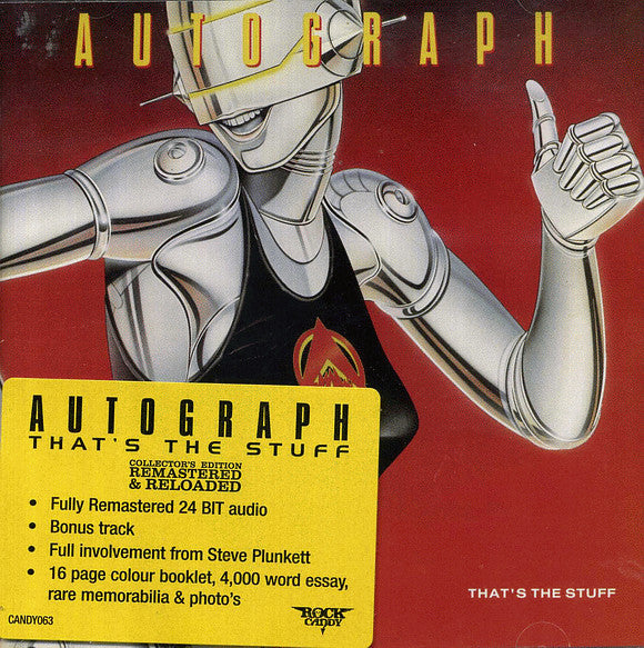 Autograph - That's The Stuff (Rock Candy Remaster)(CD)