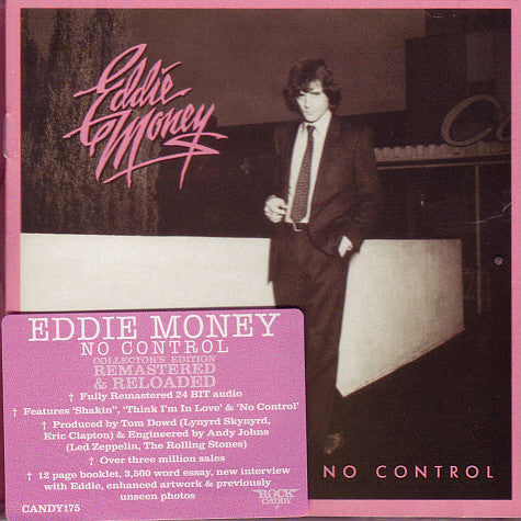 Eddie Money - No Control (Rock Candy Remaster)(CD)