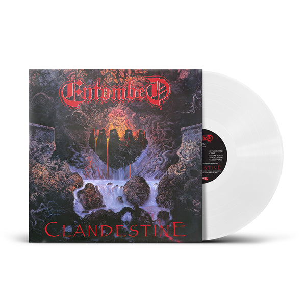 Entombed - Clandestine (Record) White