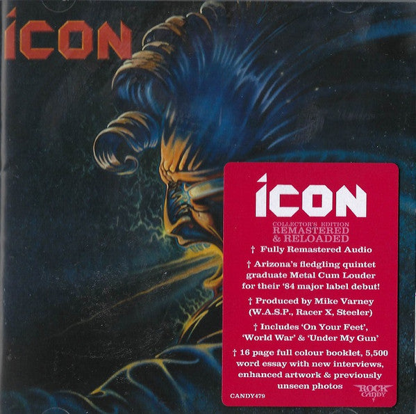 Icon - Icon (Rock Candy Remaster)(CD)