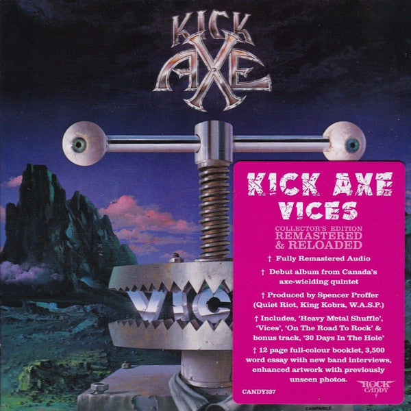 Kick Axe - Vices (Rock Candy Remaster)(CD)