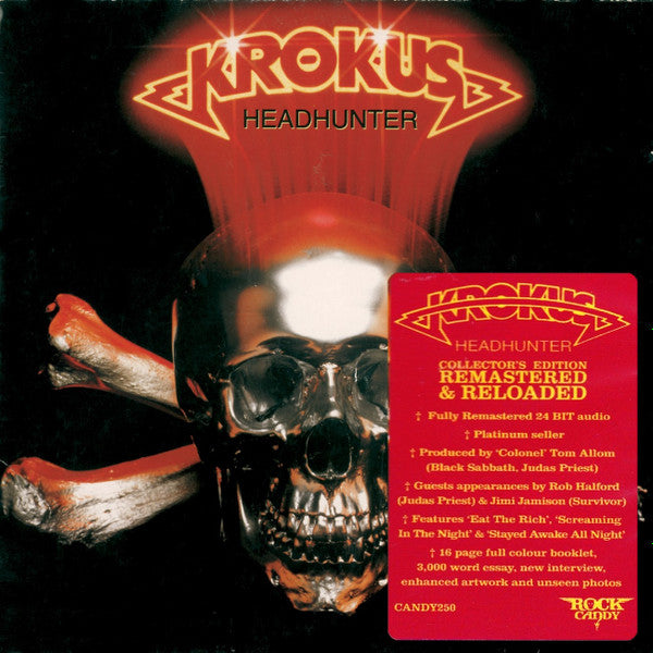 Krokus - Headhunter (Rock Candy Remaster)(CD)