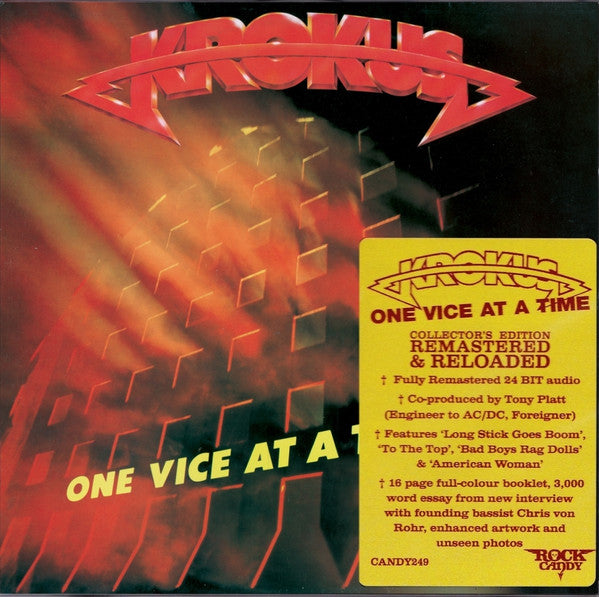 Krokus - One Vice At A Time (Rock Candy Remaster)(CD)