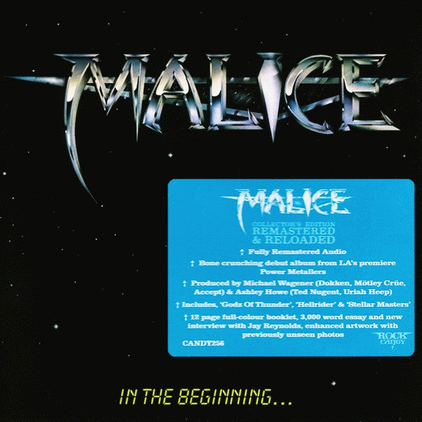 Malice - In The Beginning (Rock Candy Remaster)(CD)
