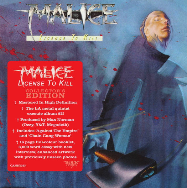 Malice - License To Kill (Rock Candy Remaster)(CD)