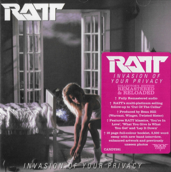 Ratt - Invasion Of Your Privacy (Rock Candy Remaster)(CD)