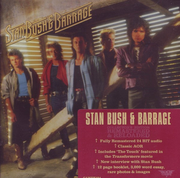 Stan Bush & Barrage - Stan Bush & Barrage (Rock Candy Remaster)(CD)