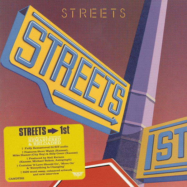 Streets - 1st (Rock Candy Remaster)(CD)