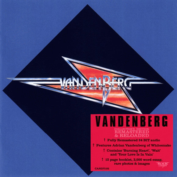 Vandenberg - Vandenberg (Rock Candy Remaster)(CD)