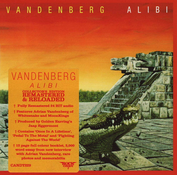 Vandenberg - Alibi (Rock Candy Remaster)(CD)