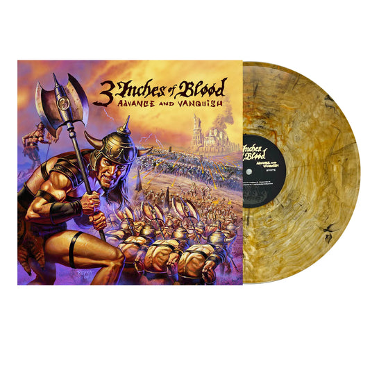 3 Inches Of Blood - Advance And Vanquish (Record)