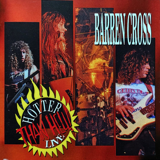 Barren Cross - Hotter Than Hell Live (CD)
