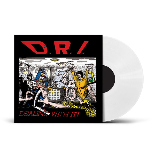 D.R.I. - Dealing With It (Record) White