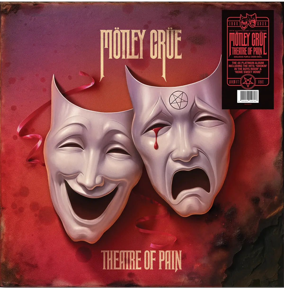 Motley Crue - Theatre Of Pain (40th Anniversary)(Record) Indie