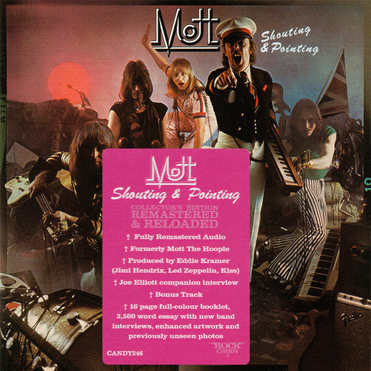 Mott - Shouting And Pointing (Rock Candy Remaster)(CD)
