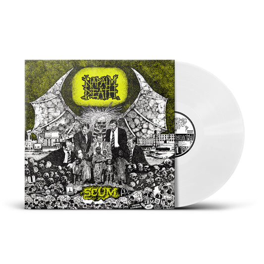 Napalm Death - Scum (Record) White