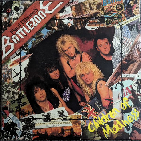 Paul Di'Anno's Battlezone - Children Of Madness (Record)