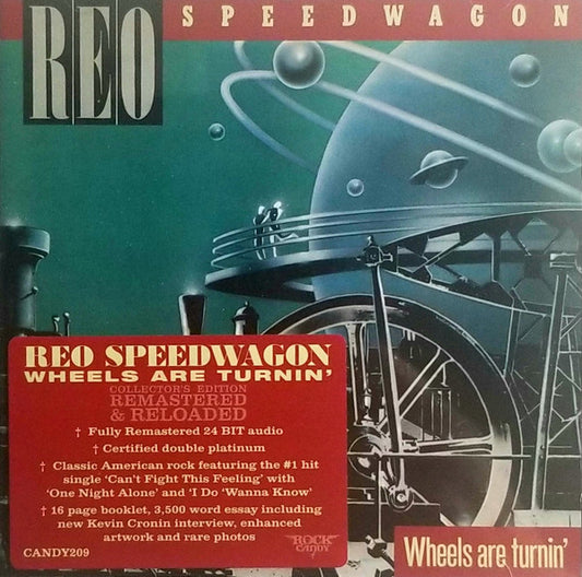 Reo Speedwagon - Wheels Are Turnin' (Rock Candy Remaster)(CD)