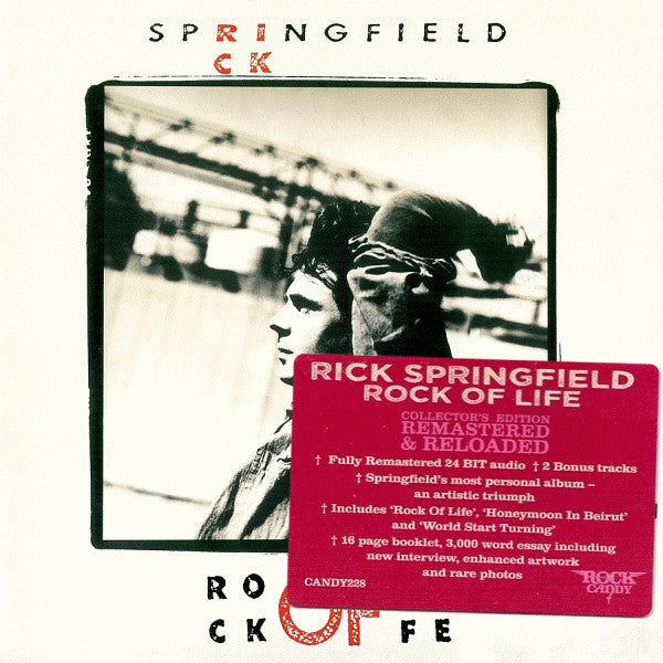Rick Springfield - Rock Of Life (Rock Candy Remaster)(CD) – Apex Record ...