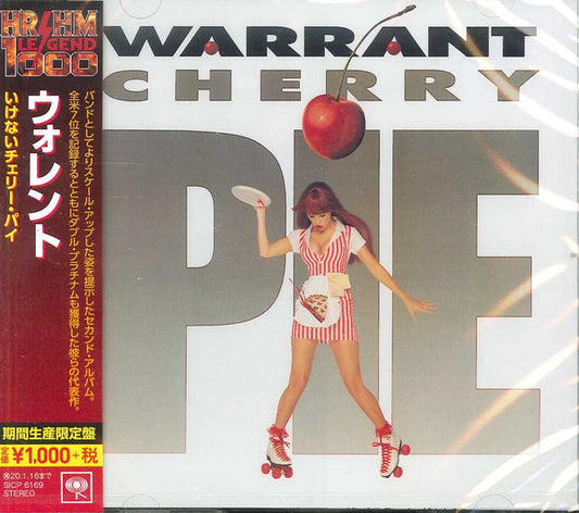 Warrant - Cherry Pie (Japan Edition + Bonus Tracks)(CD)